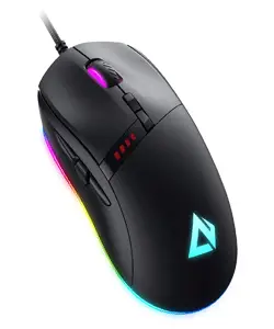 AUKEY RGB Wired Gaming Mouse -best gaming vertical mouse for minecraft 2021