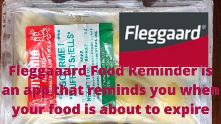 Fleggaard Food Reminder is an app that reminds you when your food is about to expire