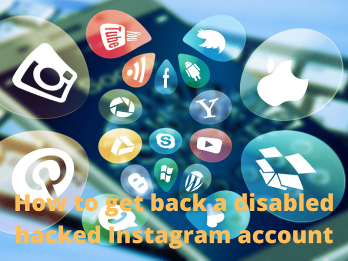 How to get back a disabled hacked Instagram account