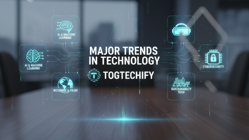 Major Trends in Technology Togtechify: A Comprehensive Exploration