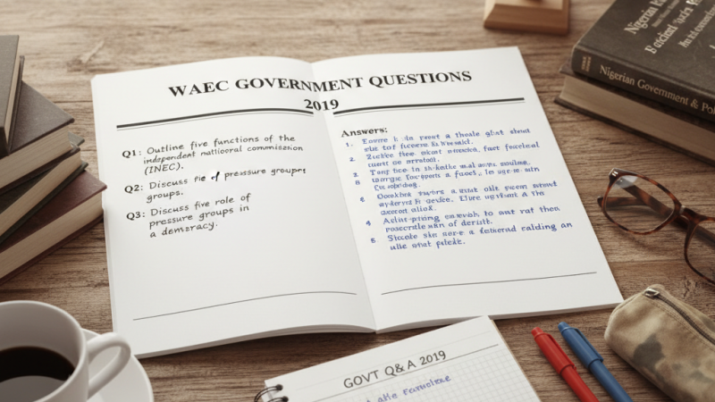 WAEC Government Question and Answer 2019: A Complete In-Depth Guide, Analysis, and Study Blueprint for Students