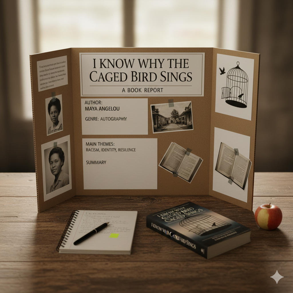 i know why the caged bird sings book report