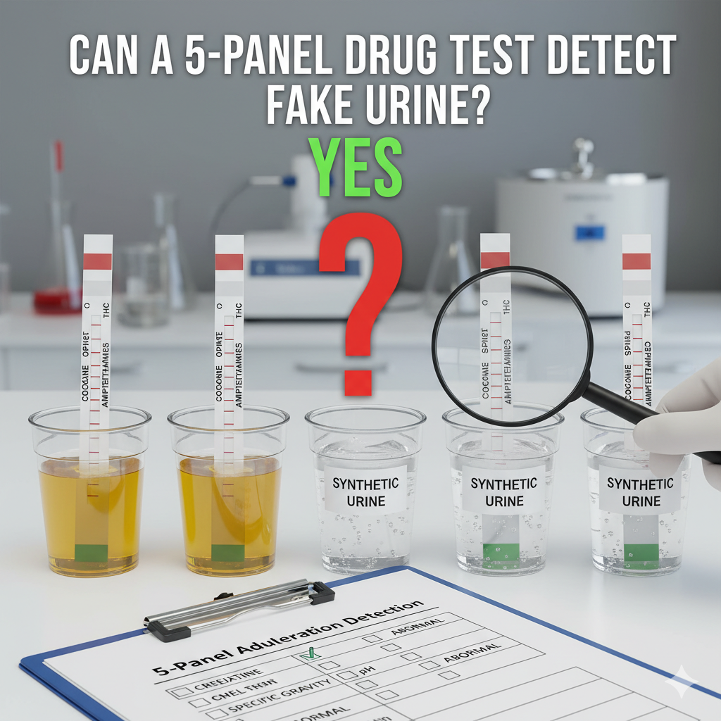 Can a 5-Panel Drug Test Detect Fake Urine?