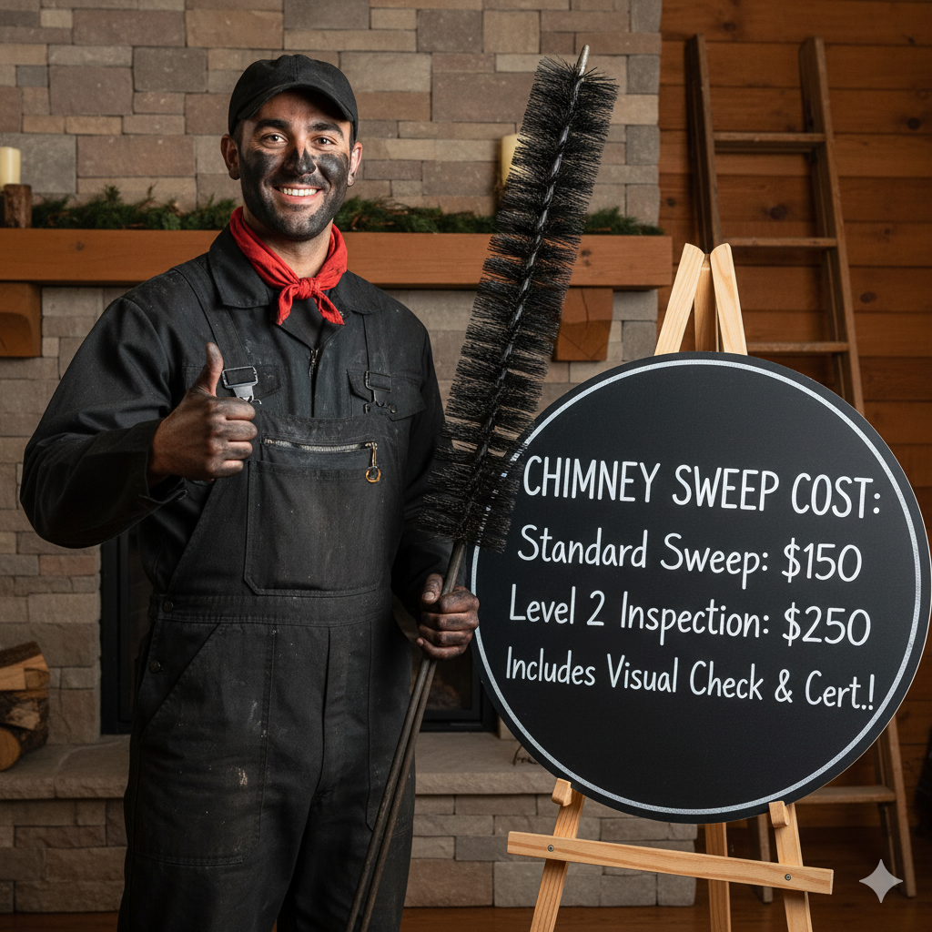 chimney sweep cost