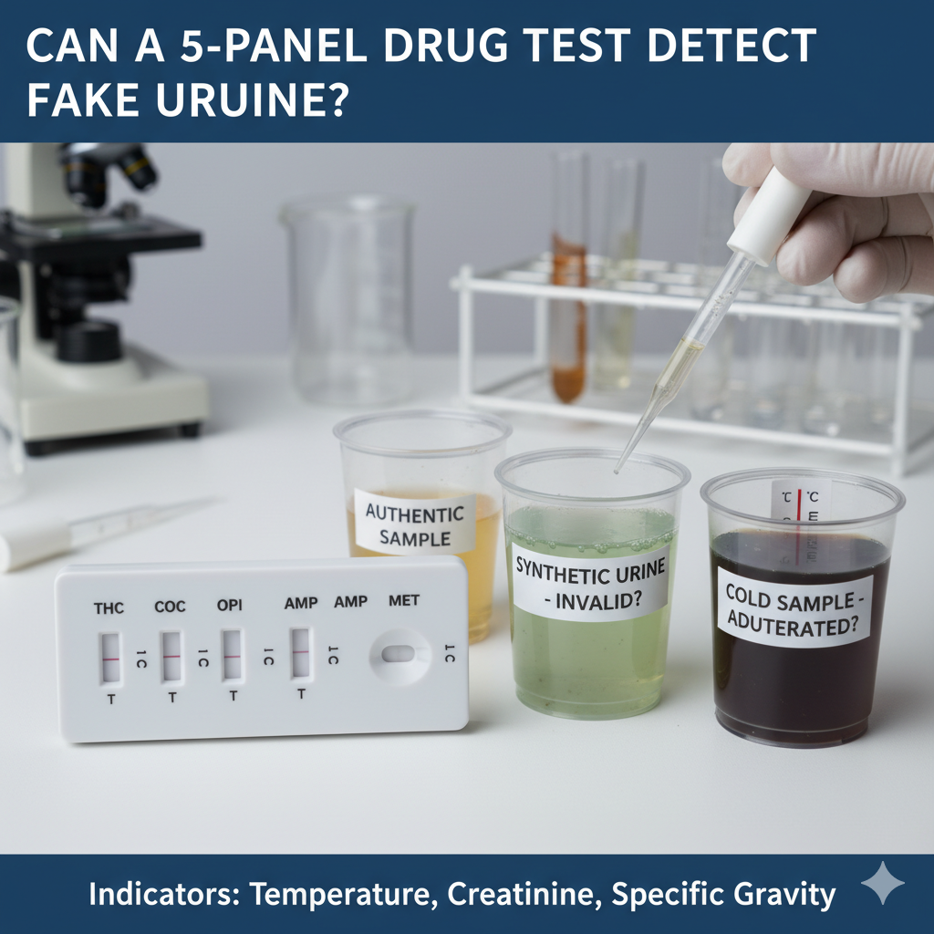 Can a 5-Panel Drug Test Detect Fake Urine? 2 can a 5-panel drug test detect fake urine