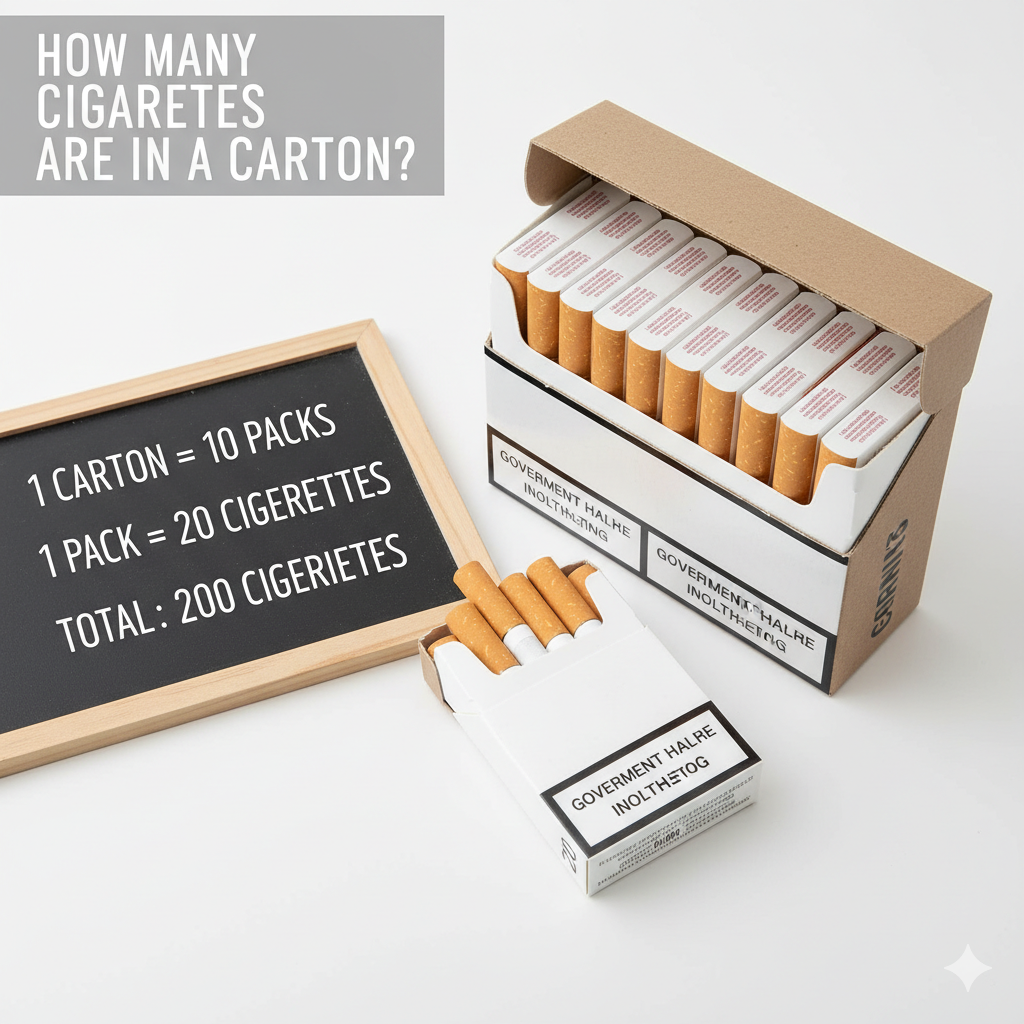 how many cigarettes are in a carton