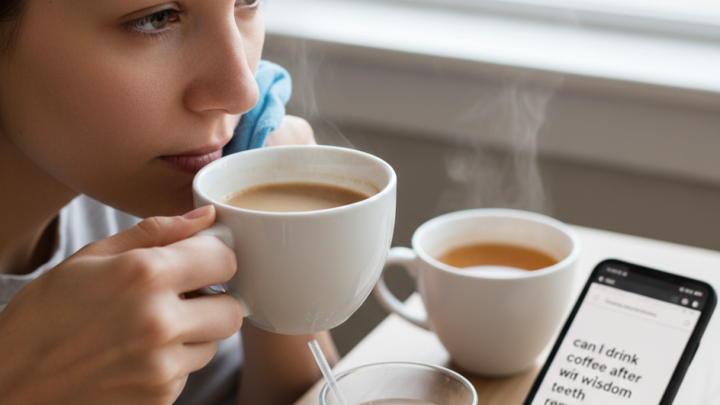 Can I Drink Coffee After Wisdom Teeth Removal: A Complete, In-Depth Guide