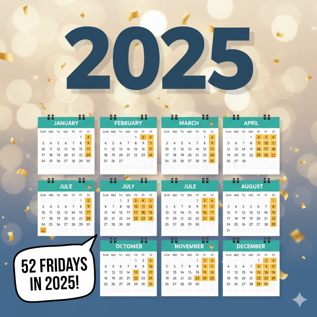 How Many Fridays in 2025: A Comprehensive Guide to Calendar Cycles, Social Impact, and Broader Implications