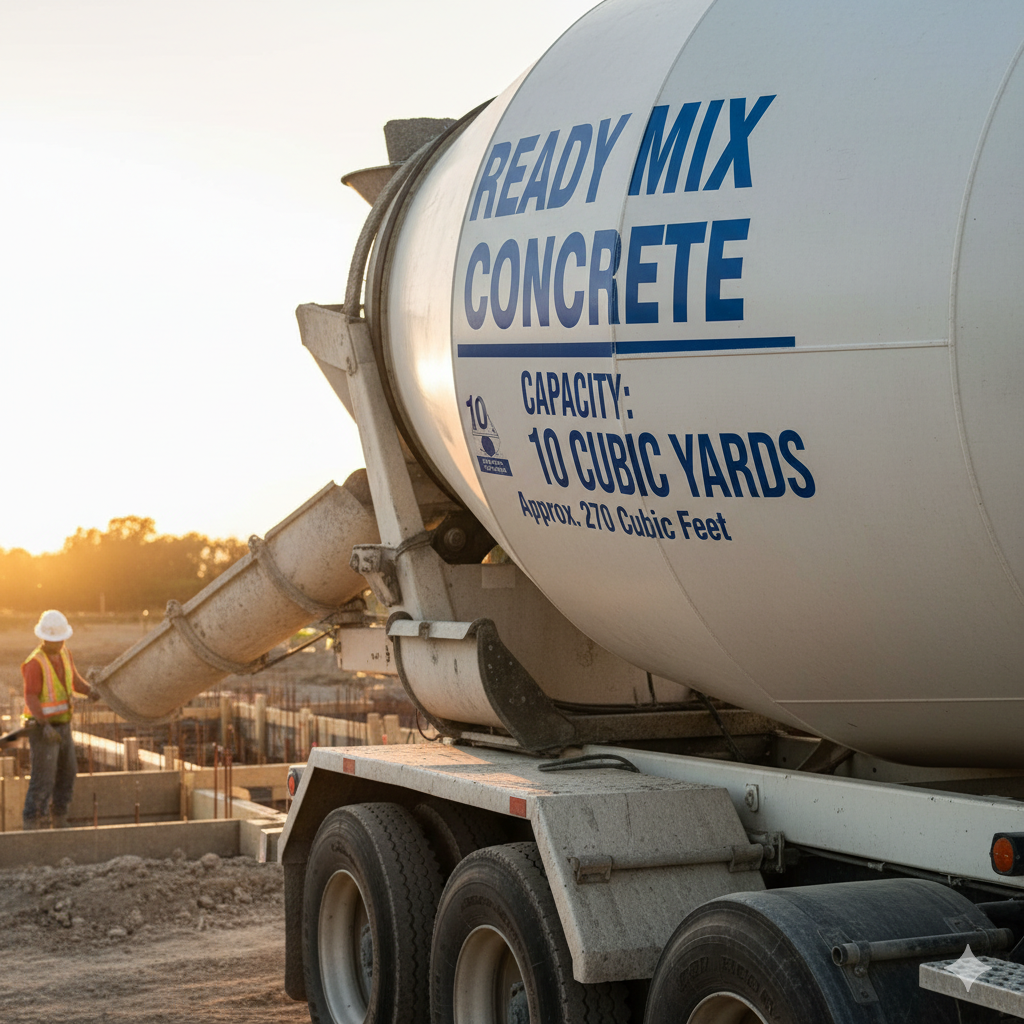How Many Yards of Concrete in a Truck: A Complete Expert Guide 2 how many yards of concrete in a truck